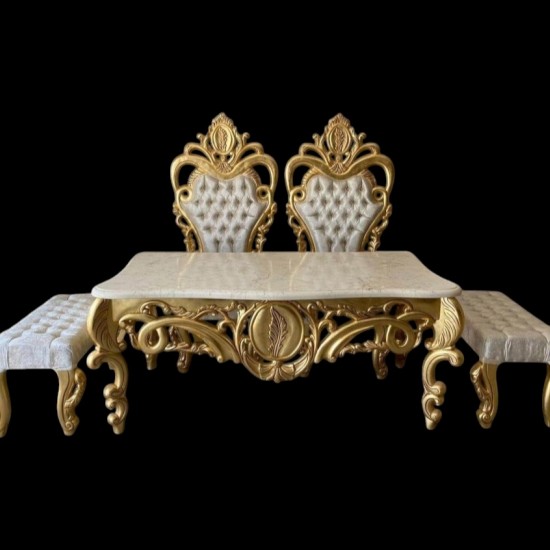 Gold Nikah Masası Takımı