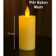 Baton Mum Pilli 15 Cm