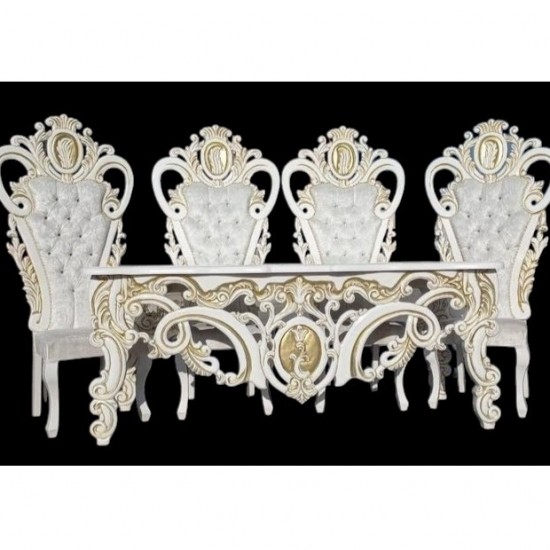 Ahşap Oymalı Nikah Masa Takımı