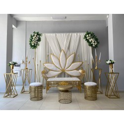 Beyaz Ferforje Kına Tahtı 