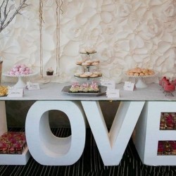 Love Masa Ahşap
