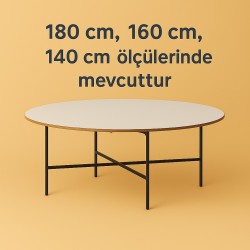 Kelebek Ayak Banket Masa