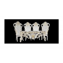 Ahşap Oymalı Nikah Masa Takımı