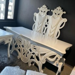 Gelin Damat Masası Beyaz