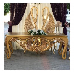 Gold Kuğu Nikah Masası