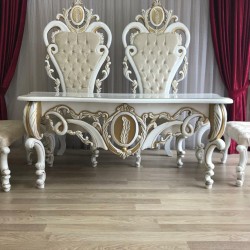 Nikah Masası sandalyeleri ve pufları