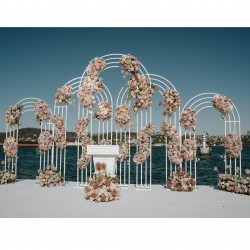 Çiçekli Metal Arka Fon