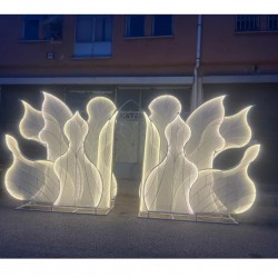 Düğün Işıklı Arka Fon