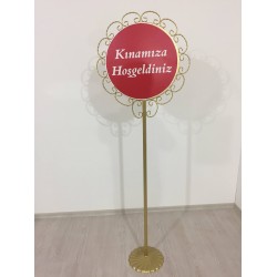 Düğün Nişan Kına Karşılama Panosu