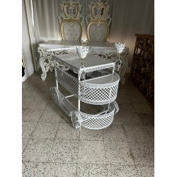 Beyaz Pasta Arabası