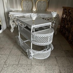 Beyaz Pasta Arabası