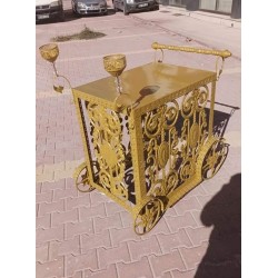 Sarı Pasta Arabası Sarı Pasta Arabası