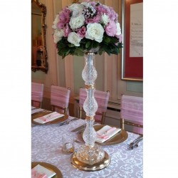 Tek Kollu Cam Şamdan