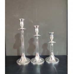 Gümüş Plastik Mumluk