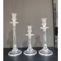 Şeffaf Plastik Mumluk